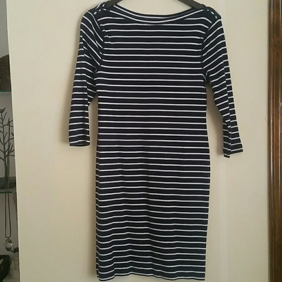 Lauren Ralph Lauren Dresses & Skirts - LAUREN Sailor stripe knit dress